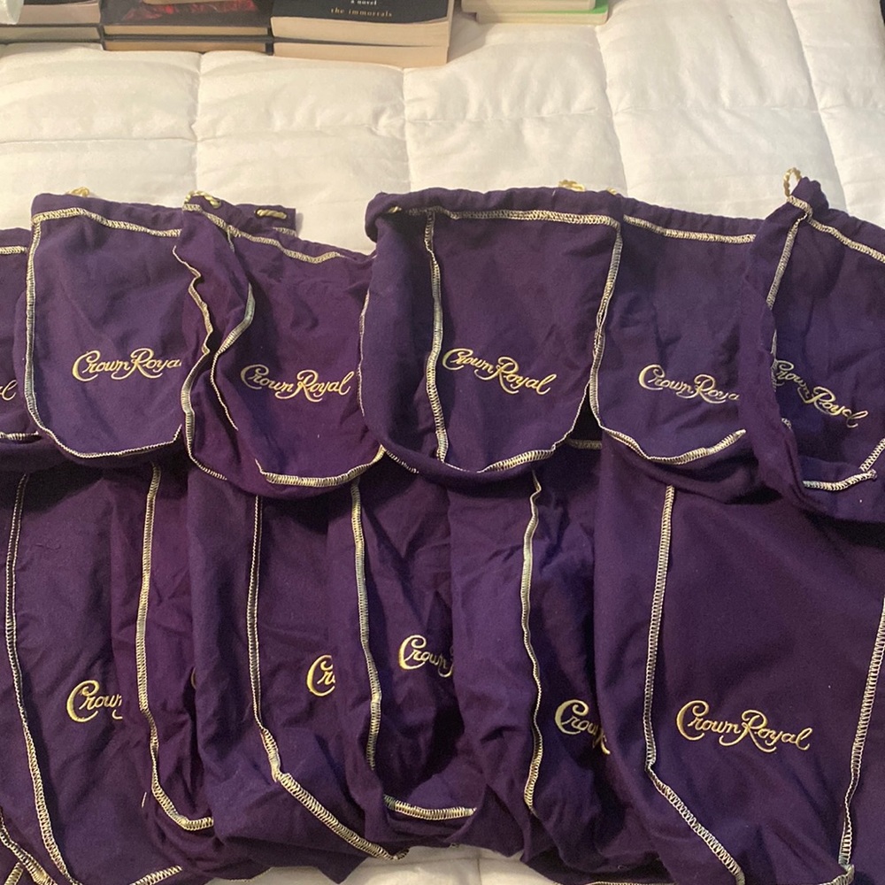 Crown Royal Bags (10+)